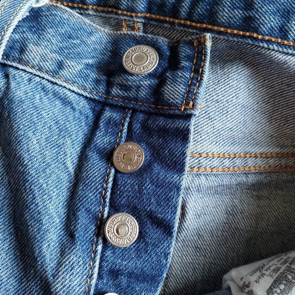 Levi's 501 denim cutoffs shorts - Picture 6 of 14